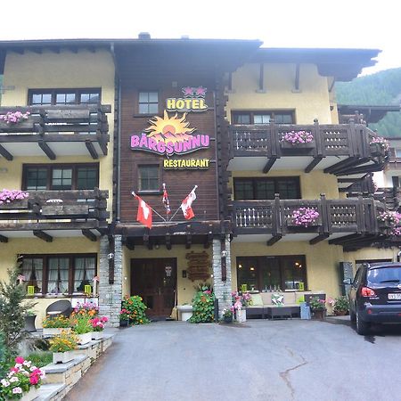 Hotel Baergsunnu Saas-Grund Esterno foto